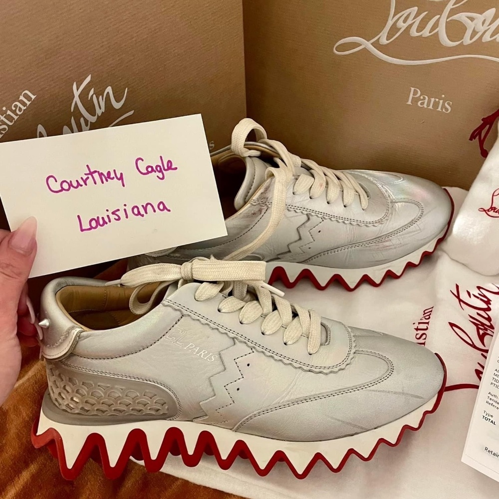 Christian Louboutin sneakers size 37.5